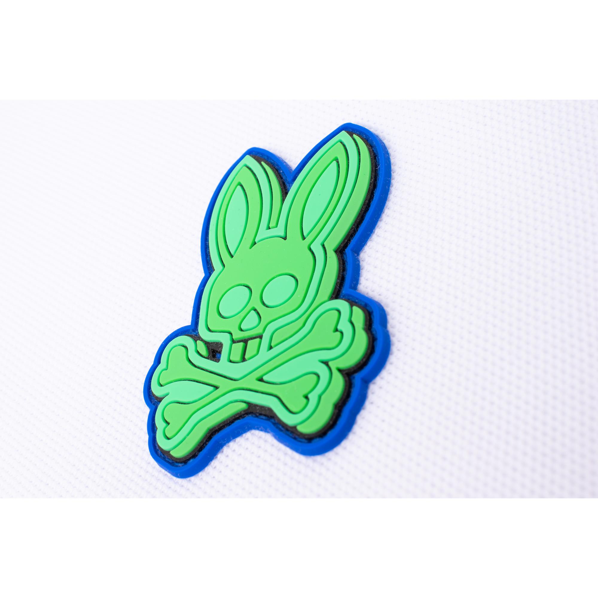 Psycho Bunny Banks Pique Polo White
